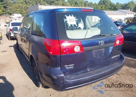 2006 Toyota Sienna Ce/Le из США, поврежденный, VIN 5TDZA23C66S474224